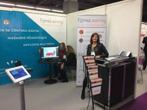 stand formalearning au salon learning technologies france
